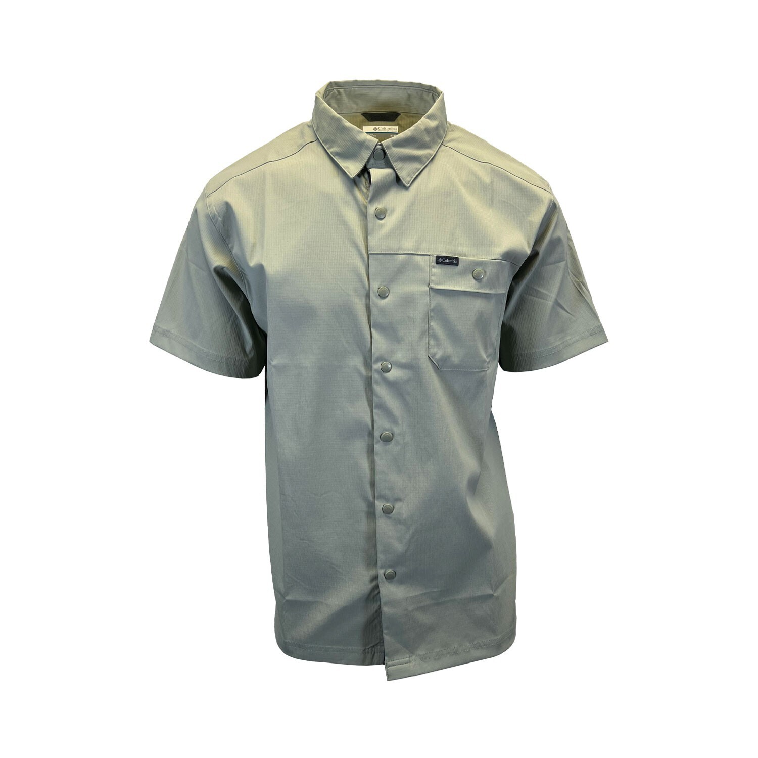 Columbia Men’s Shirt Landroamer Ripstop Shark, Safari, Canoe S/S