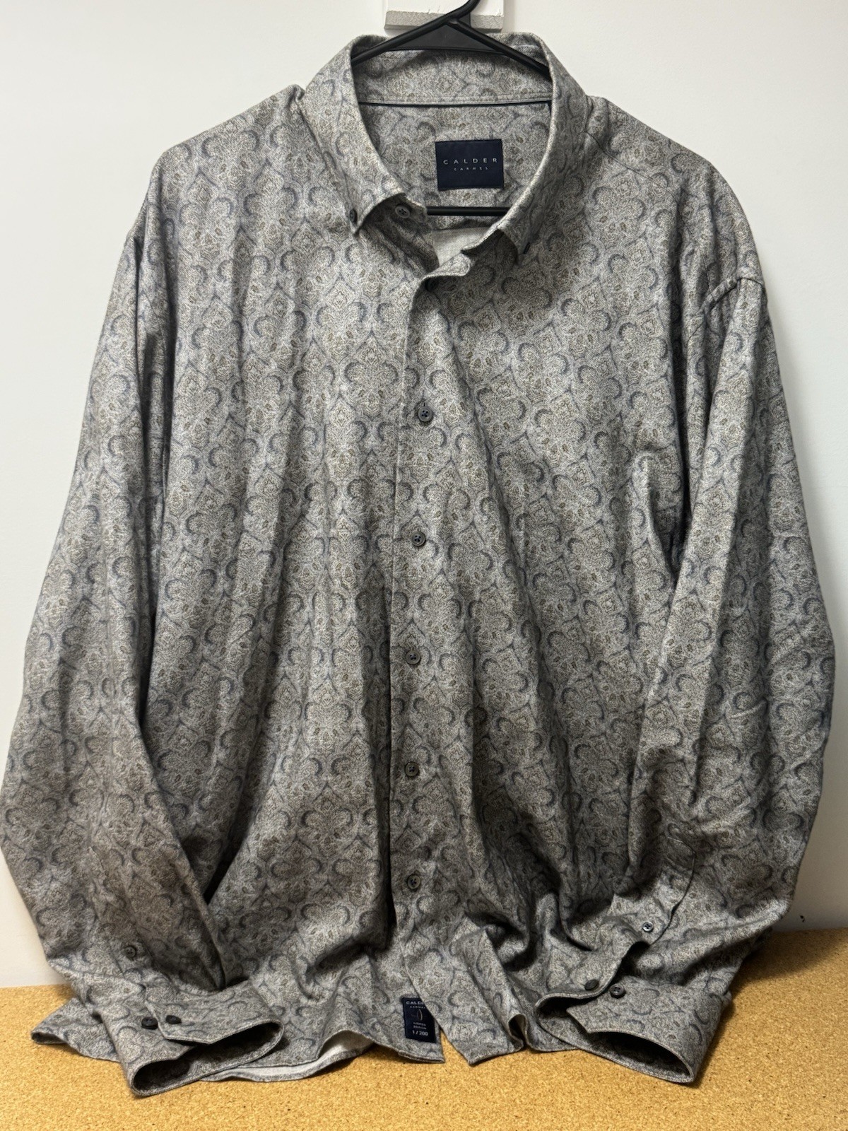 Calder Carmel Limited Edition Series 1 Of 200 Hand Crafted Button Shirt XL Men’s