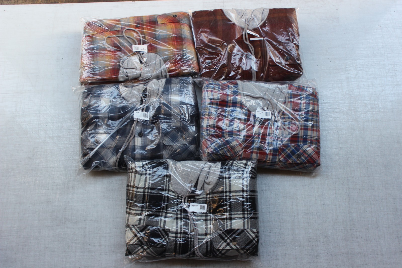 Wrangler Authentics Men’s Hooded Long Sleeve Quilted Lined Flannel Shirt