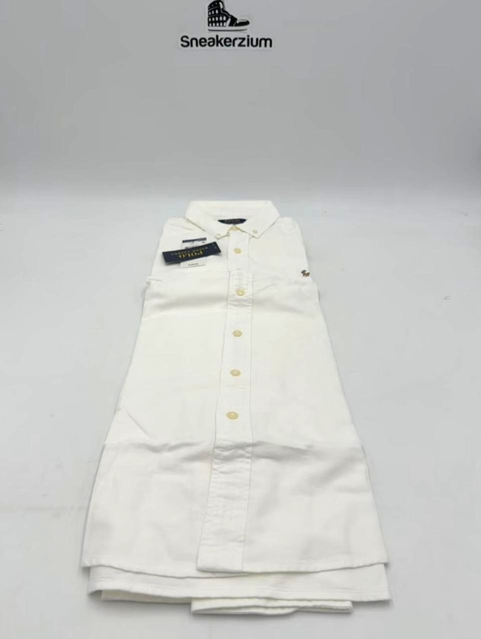 Polo Ralph Lauren Oxford Sport Shirt White Brand New Retail $125.00