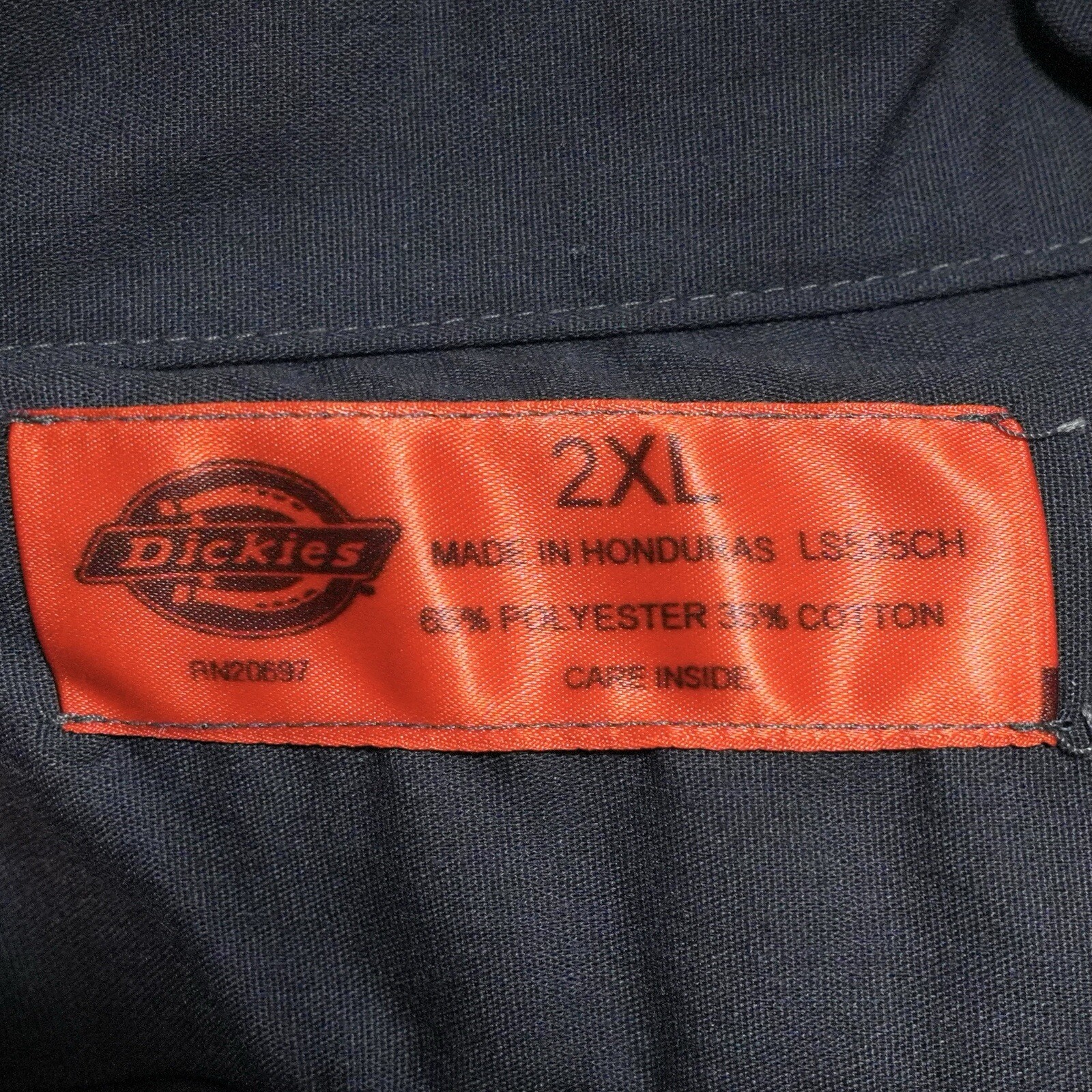 Dickies Mens 2XL Work Shirt S/S Mechanic 1574 Ole Smoky Tennessee Moonshine