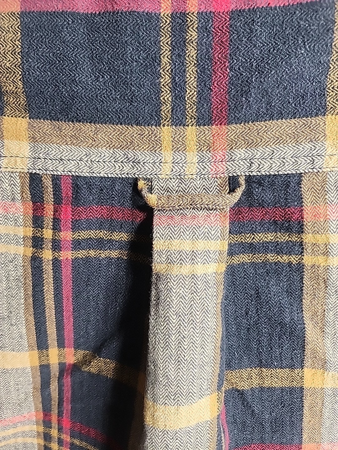 Redwood Creek Shirt Men’s Large Flannel Button Up Plaid Shacket Cotton Western
