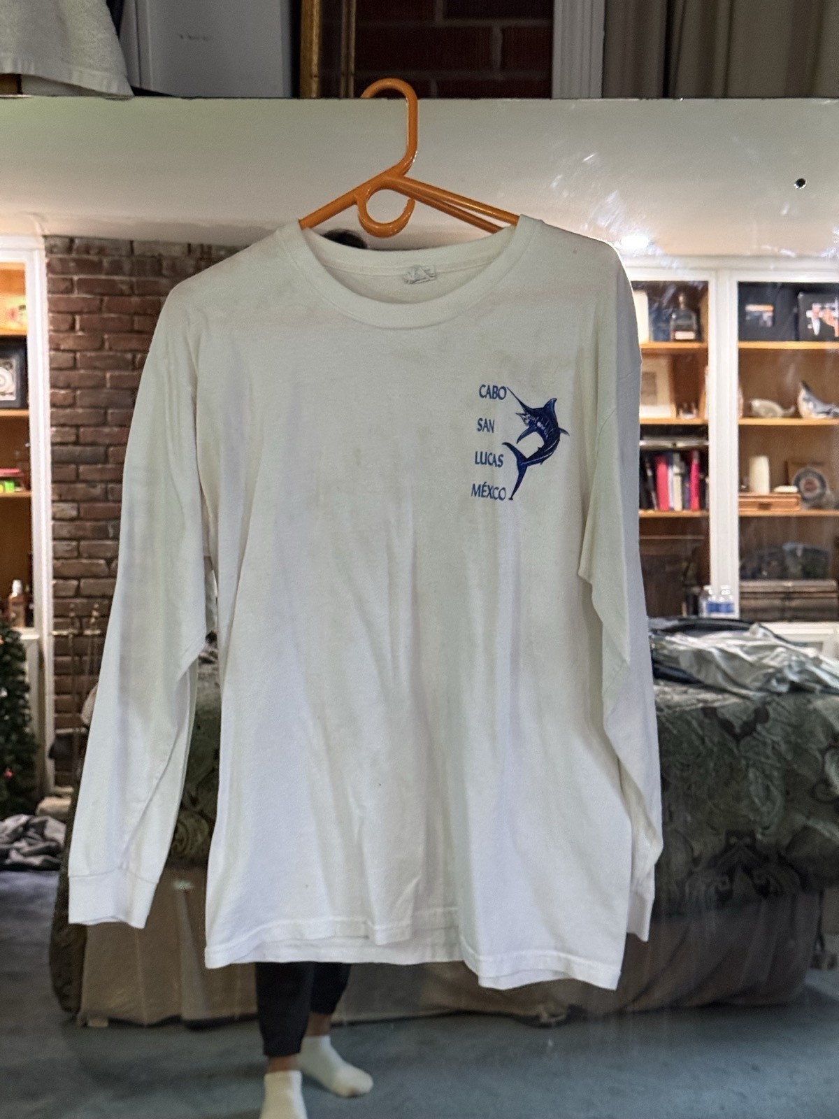 Unbranded Long Sleeve Shirt L White