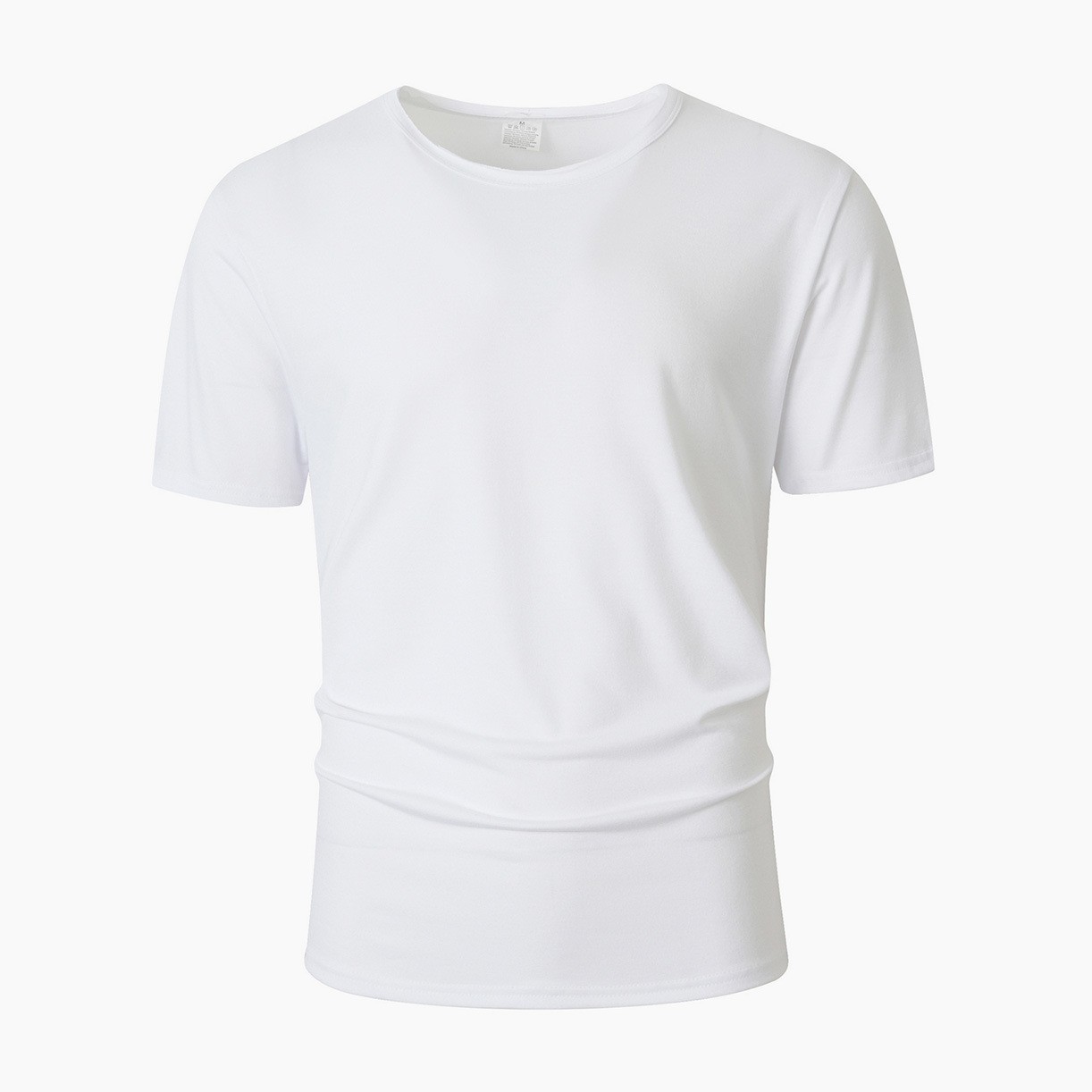 Spring Autumn Men’s Multi-Color Crew Neck Athletic Tee