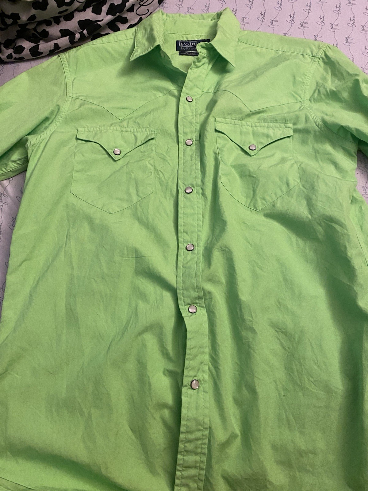 Ralph Lauren Men’s Long Sleeve Western Style