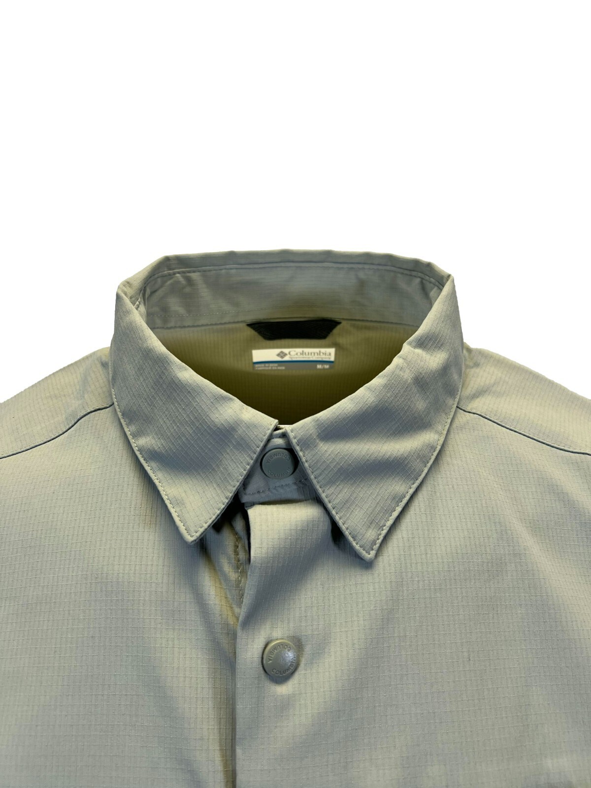 Columbia Men’s Shirt Landroamer Ripstop Shark, Safari, Canoe S/S