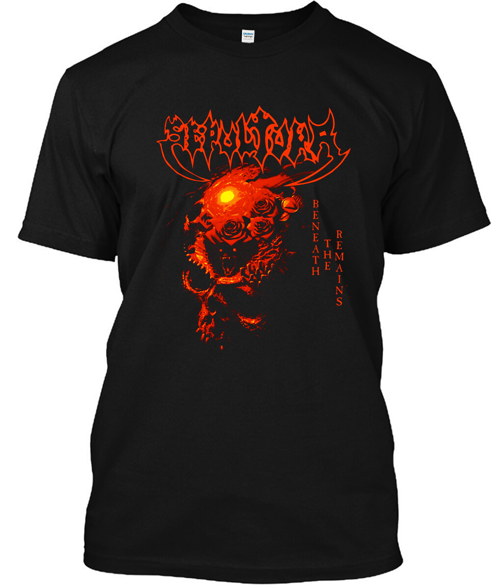 Best Seller! Beneath The Remains Essential America Mens Black Tshirt Size S-5XL