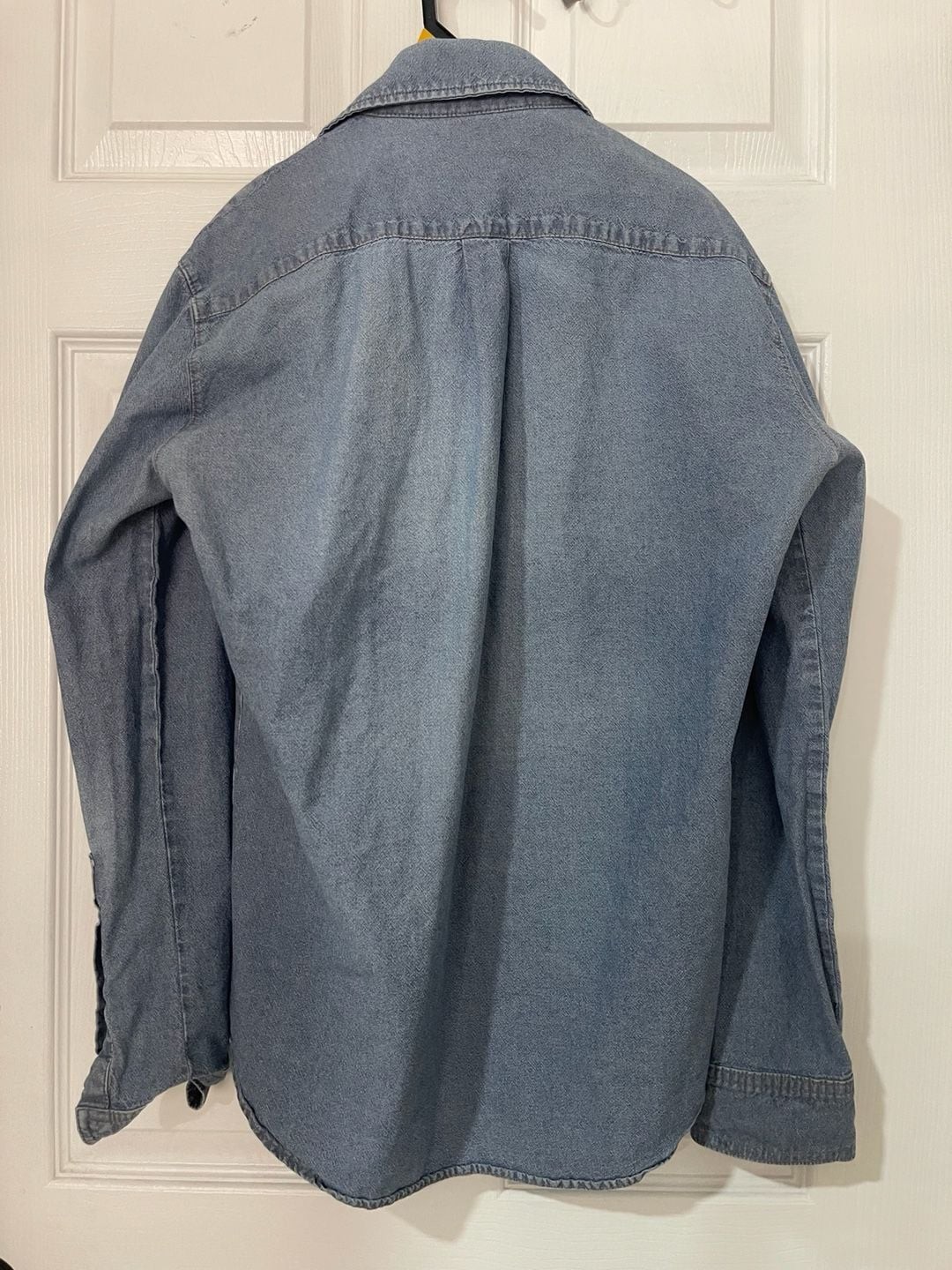 American Apparel Heavy Chambray Button-Down Long Sleeve Shirt