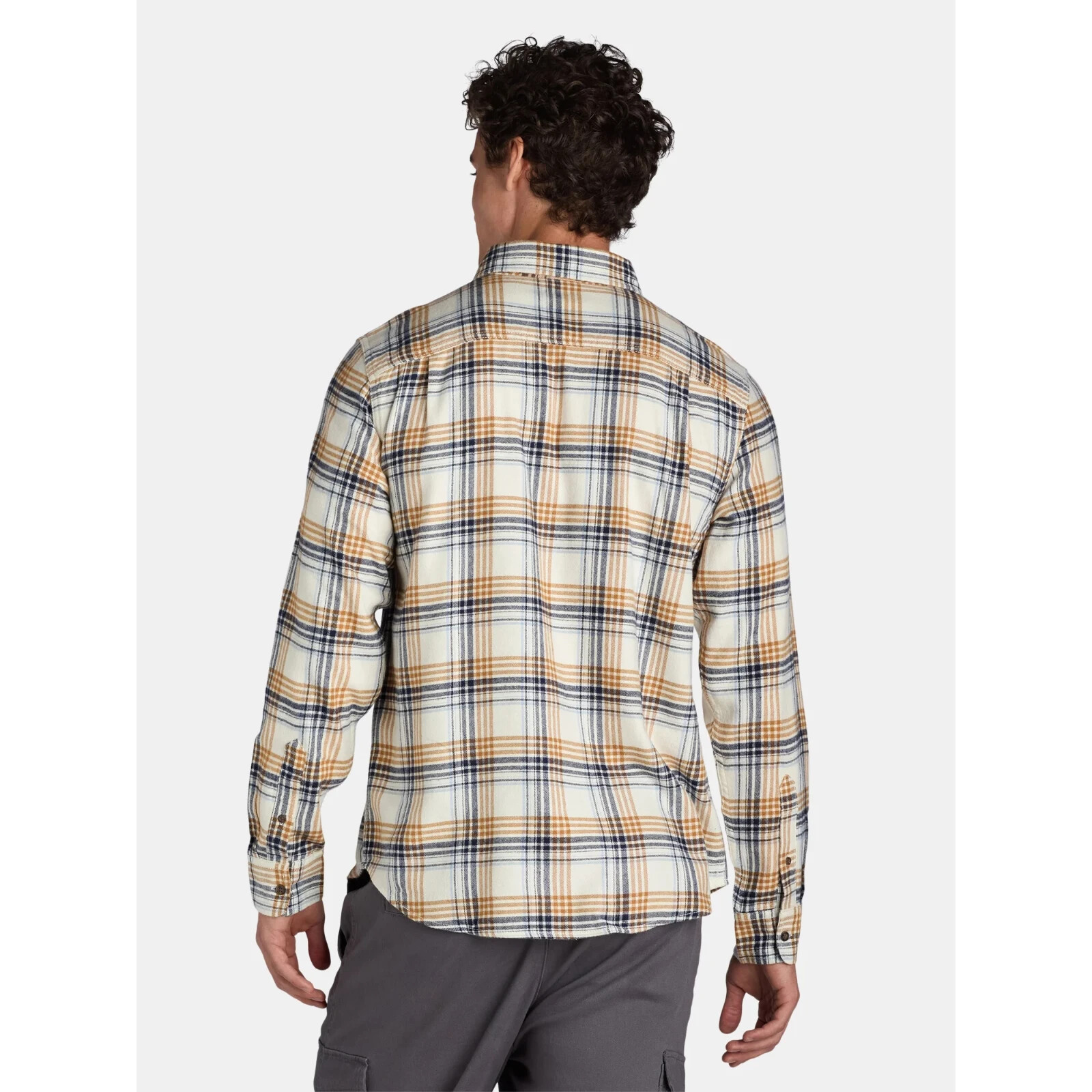 George Men’s Flannel Long Sleeve Button Down Shirt XL, XLT, 2XL, 2XLT, 3XL, 3XLT