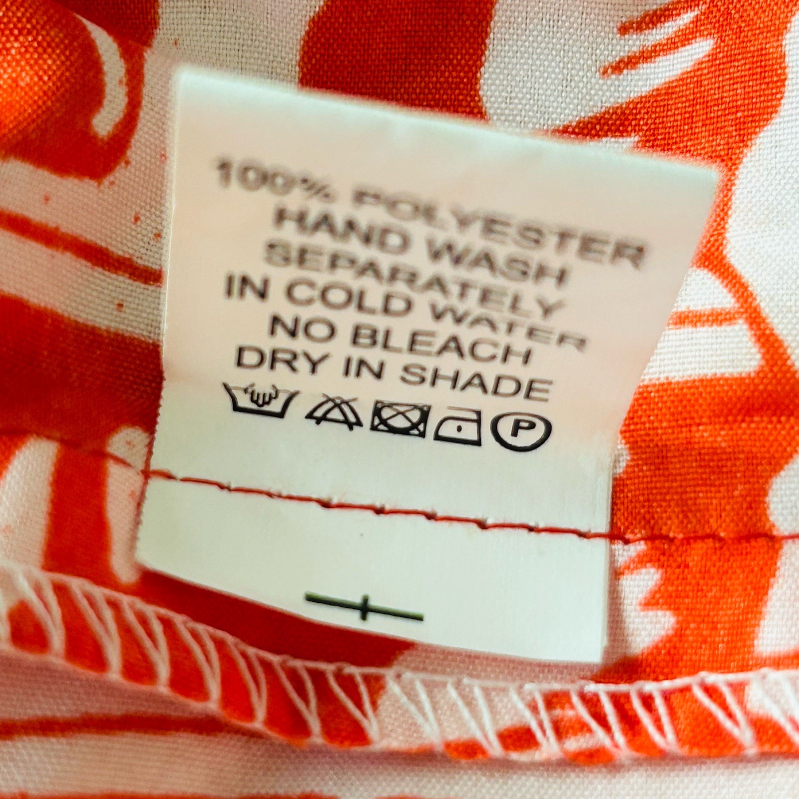 NWT Tropical Hawaiian Shirt 100% POLYESTER MEN’S 3XL ORANGE With Palm Tree’s