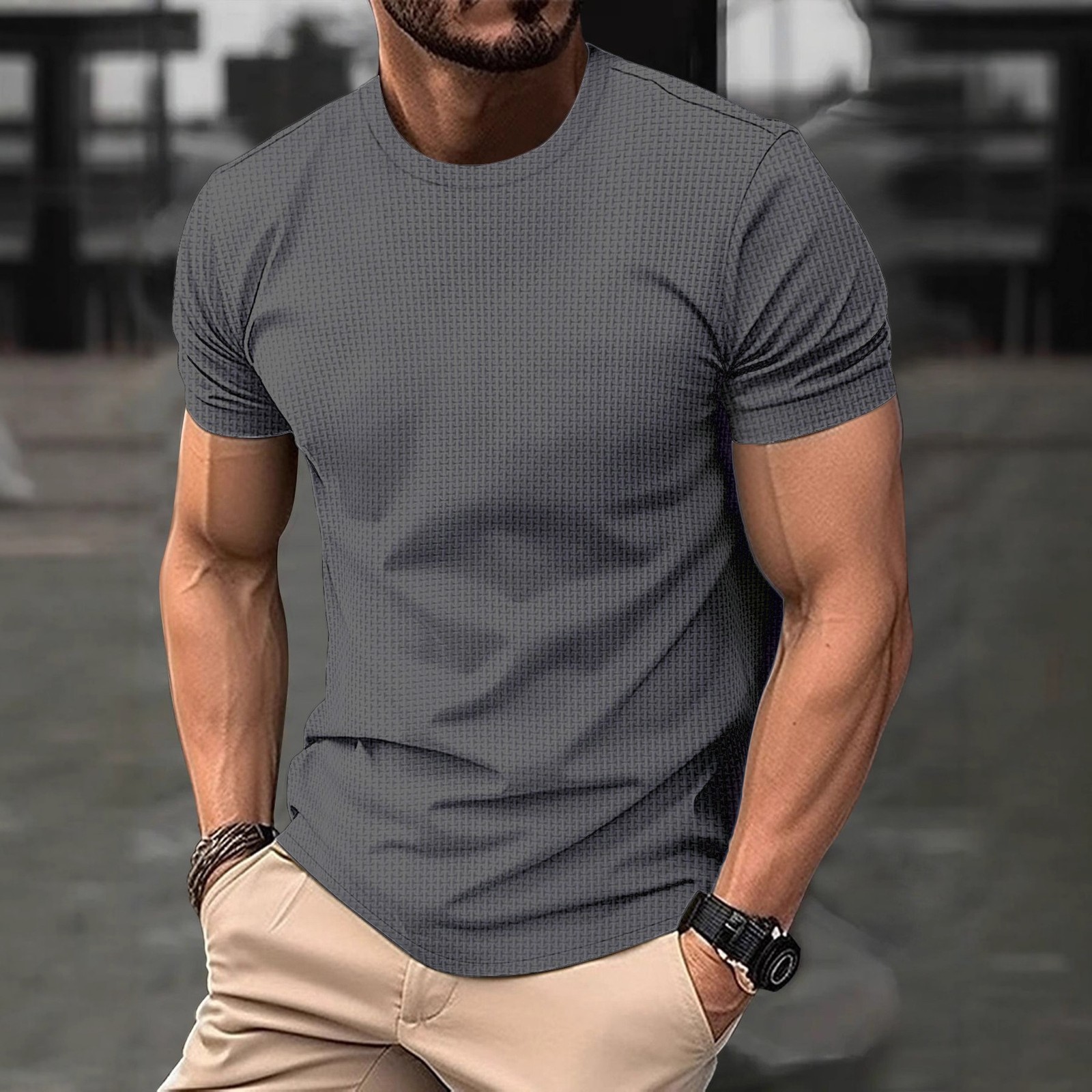 Breathable Daily Sports Men’s Casual Top