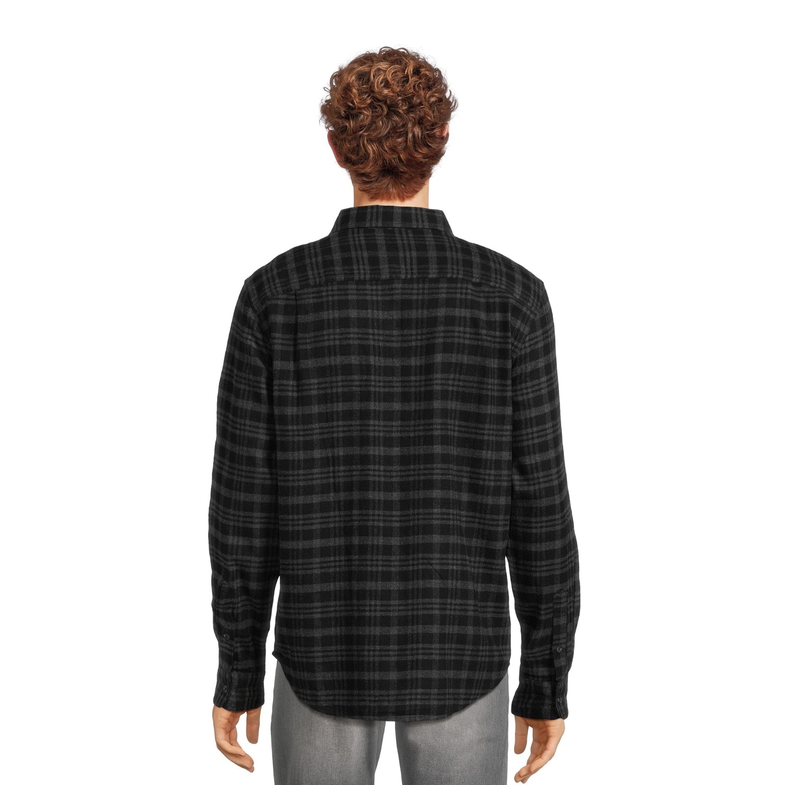 George Men’s Flannel Long Sleeve Button Down Shirt XL, XLT, 2XL, 2XLT, 3XL, 3XLT