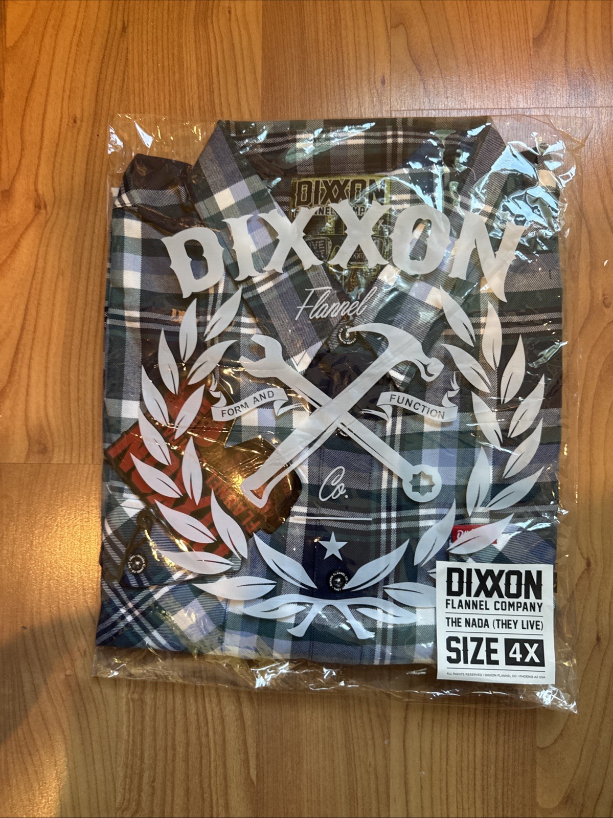 Dixxon Flannel They Live (The Nada)LIMITED RELEASE men’s Size 4xl Sold Out!!!