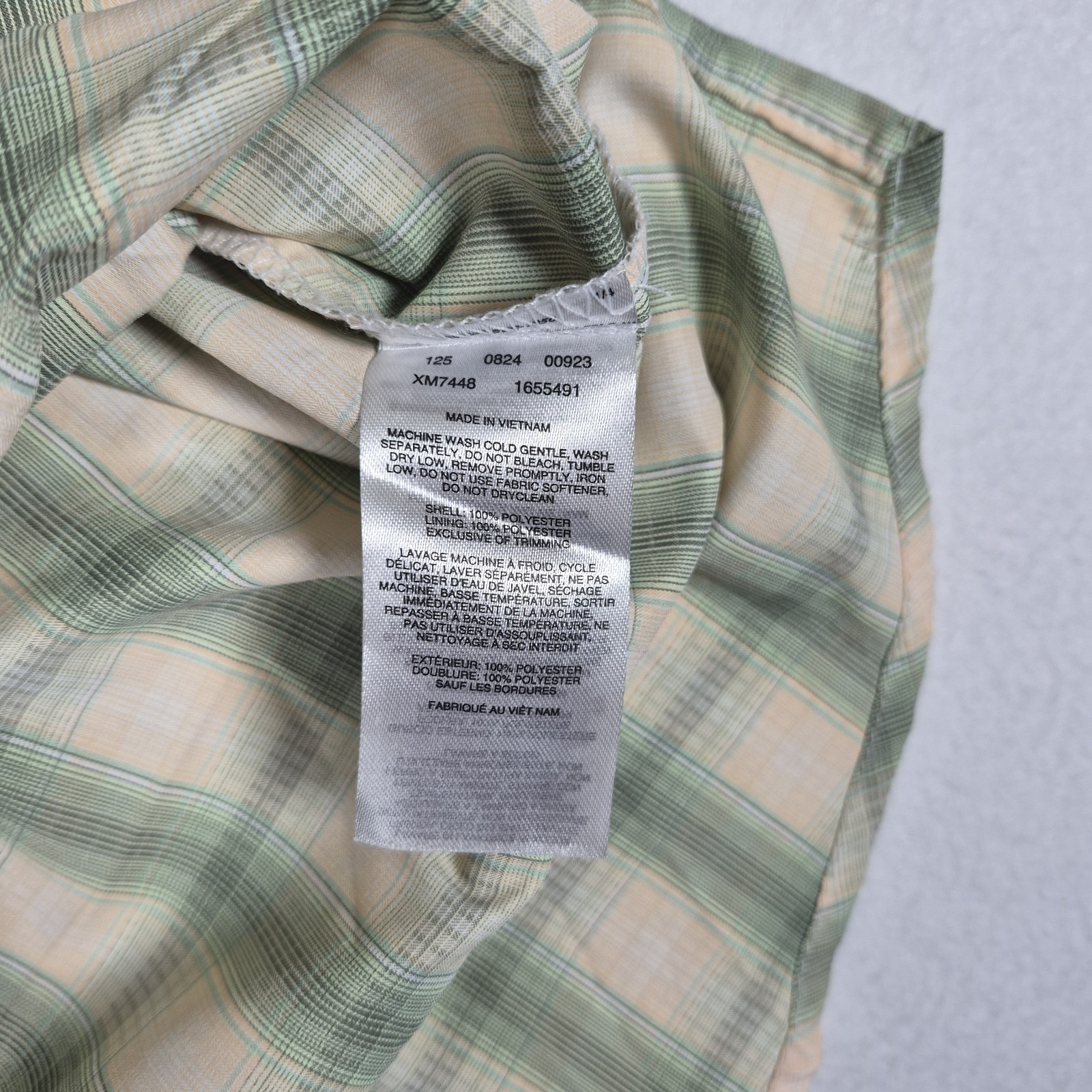 Columbia PFG Fishing Shirt Men’s 2XL Short Sleeve Button Down Plaid Omni-Shade