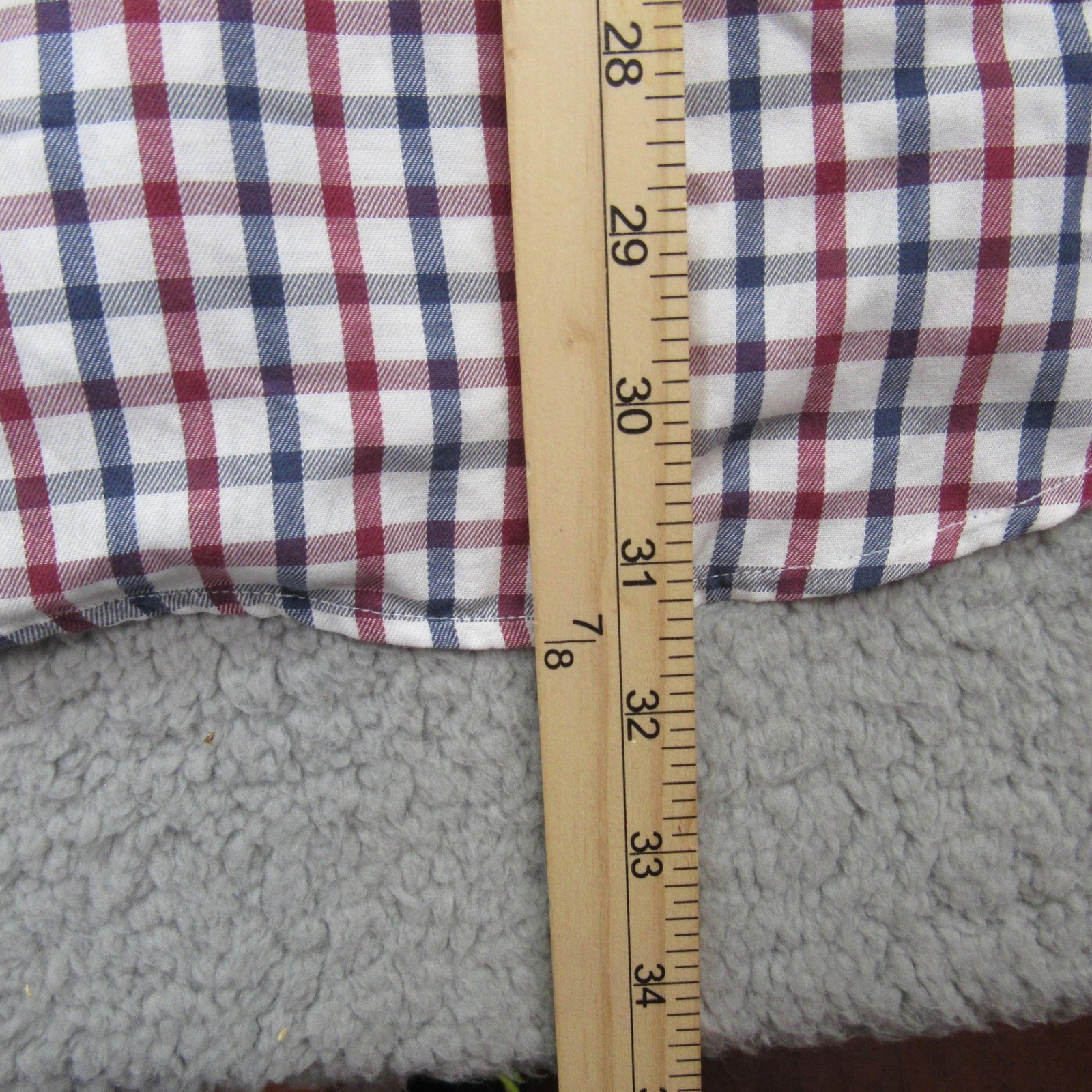 The Oxford Shirt Co Mens 15 1/2 39cm The Country Check Gingham Button Down Shirt
