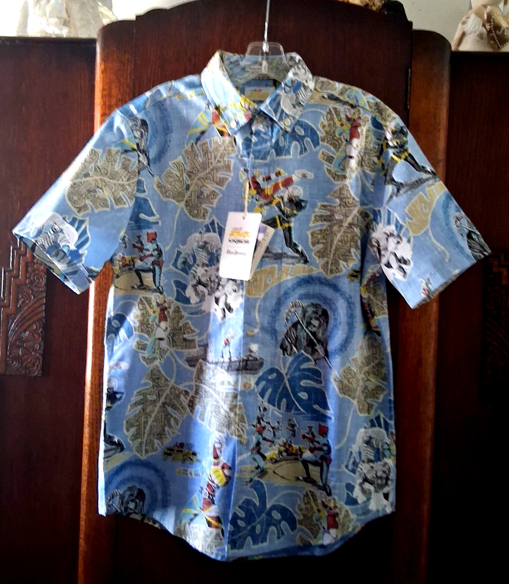 Reyn Spooner Men’s ” GO GO KIKAIDA” NWT TAILORED FIT Surf Button Front Shirts