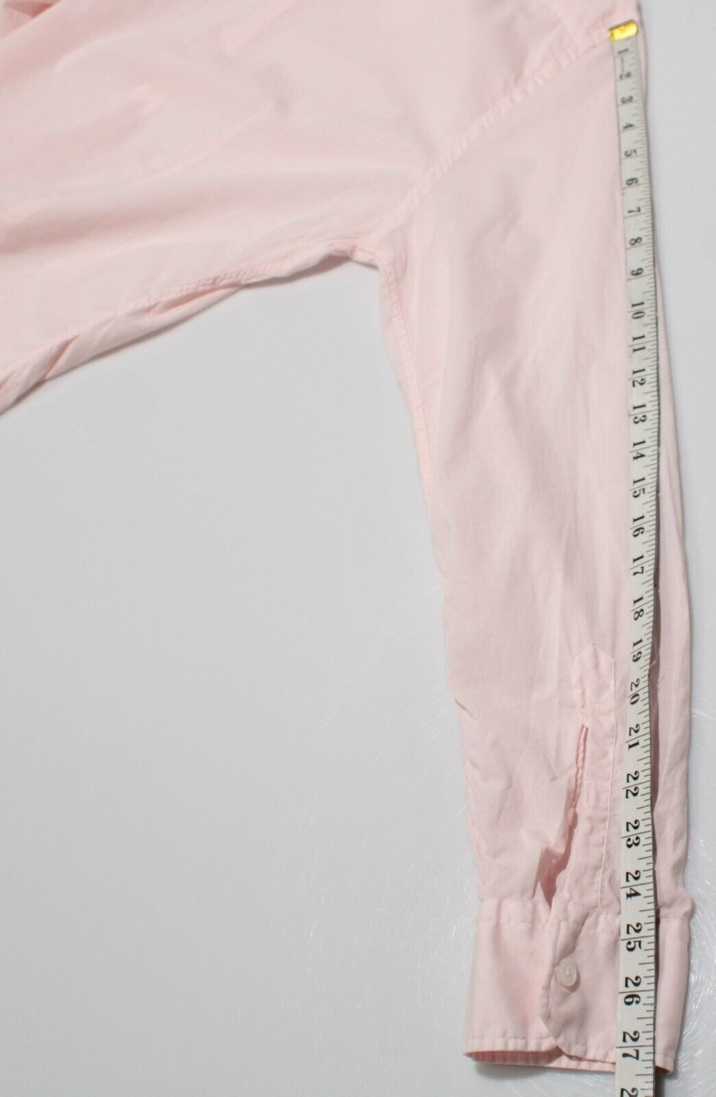 Fedeli NWD Sean Panamino Dusty Casual Shirt Size 17.5 / 44 In Pink Cotton Blend