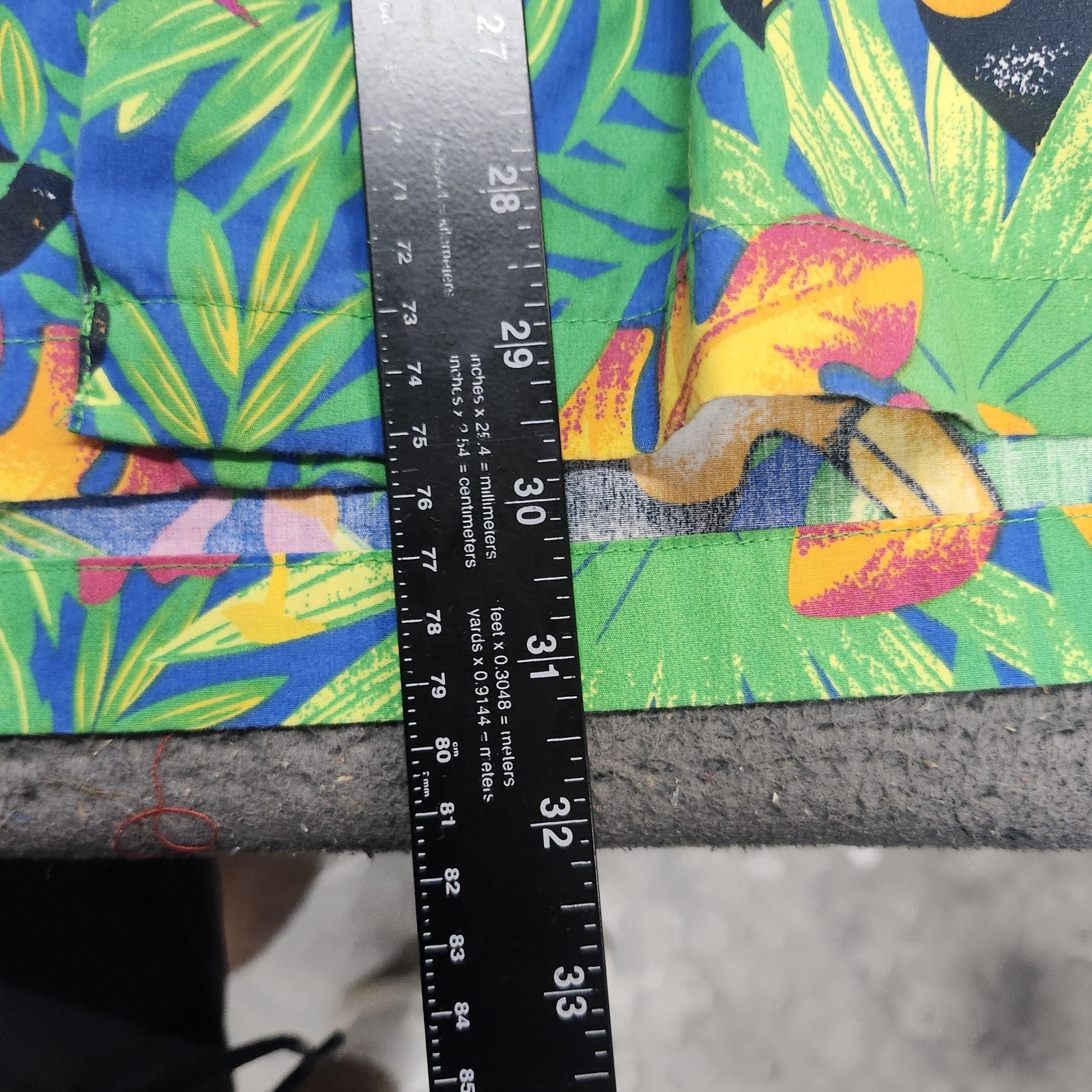 Blue Generation Shirt Mens 2XL Toucan Tropical Hawaiian Short Sleeve Button