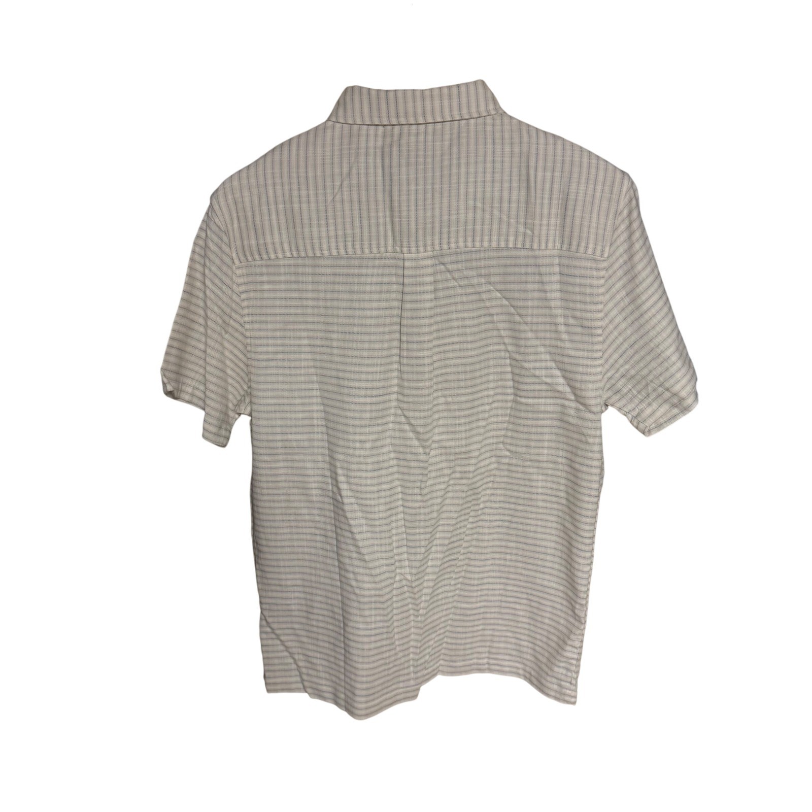Sperry Premium Collection Mens Button Down Shirt Short Sleeve Striped