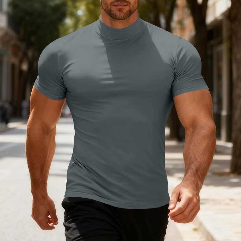 ‌Fashion Casual Solid Short-Sleeve T-Shirt