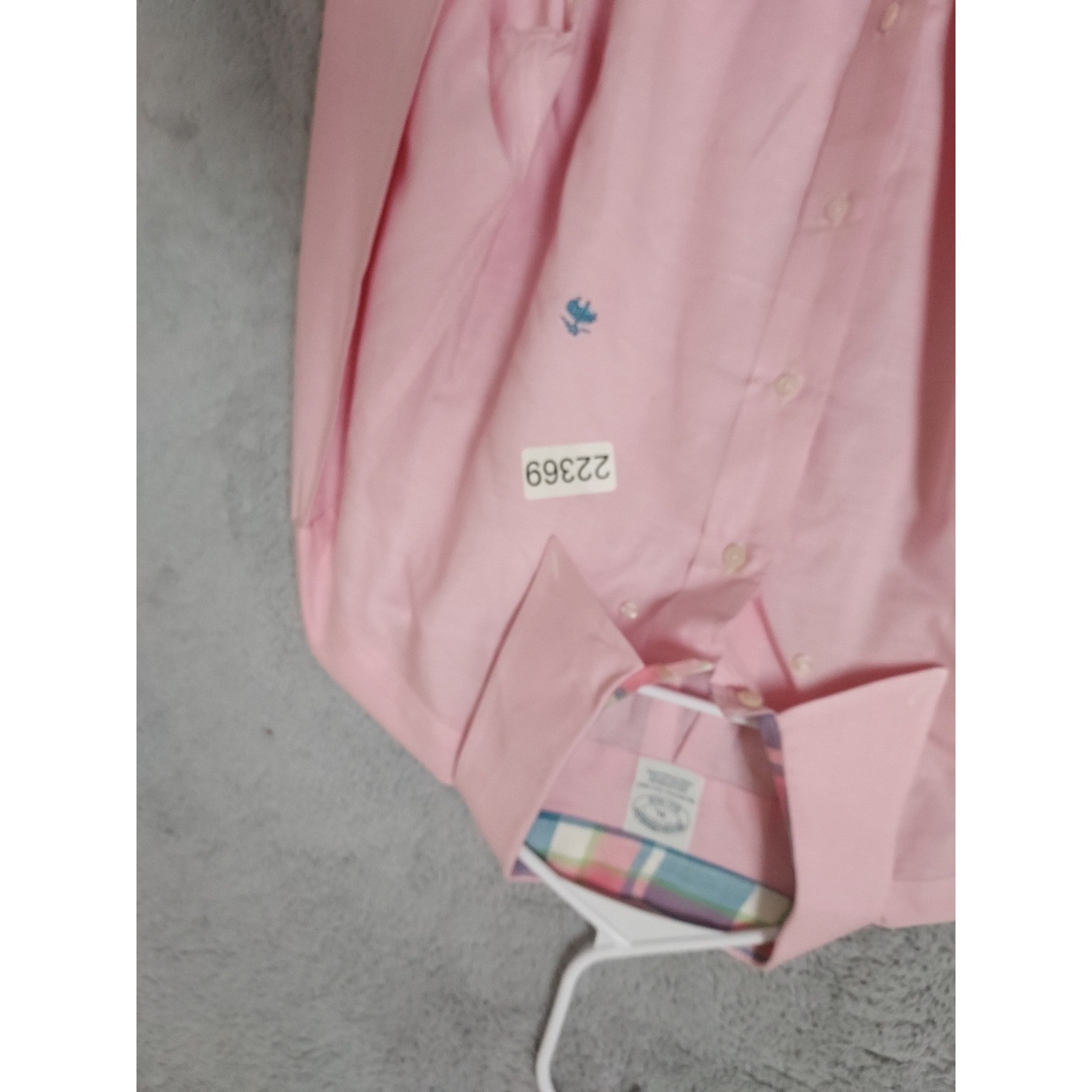 Brooks Brothers Shirt Mens XL Easter Elbow Patch Oxford Pink Preppy Spring READ