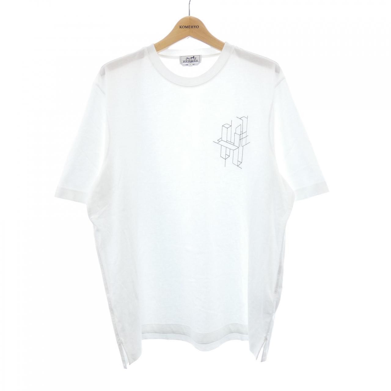 Authentic Hermes HERMES *12-5756 T-shirt #230-000-247-4549