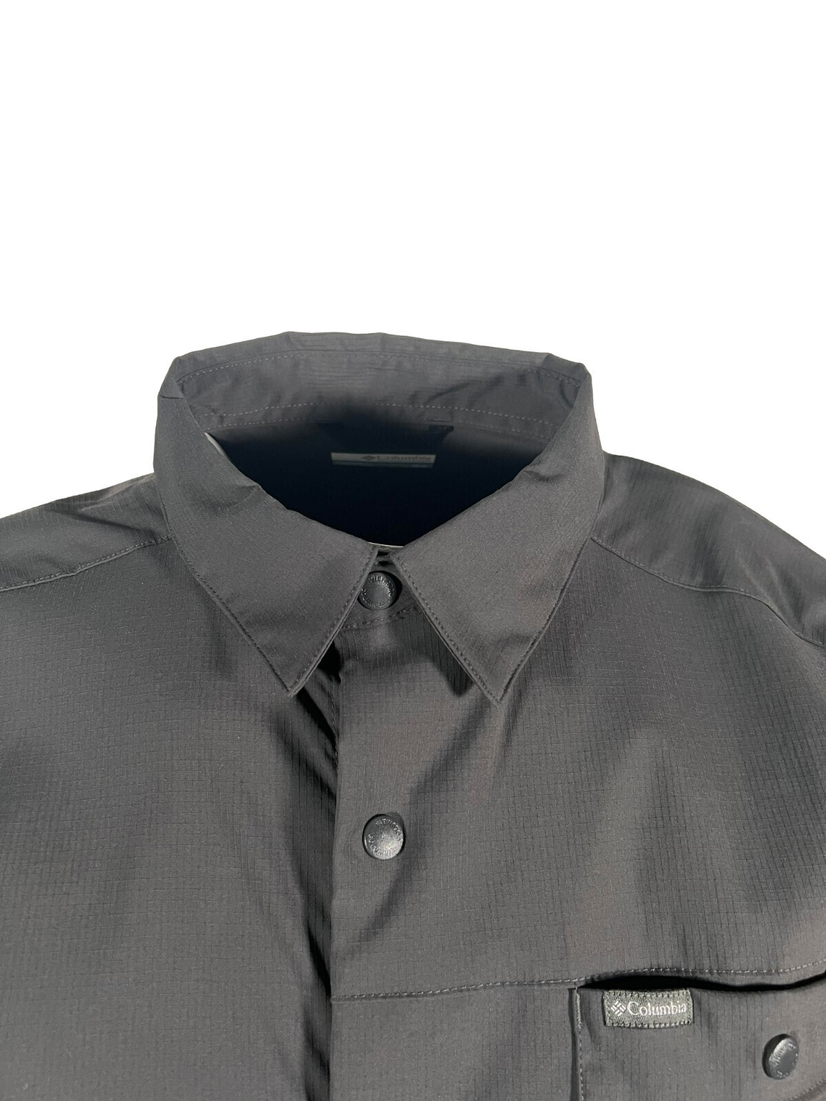 Columbia Men’s Shirt Landroamer Ripstop Shark, Safari, Canoe S/S