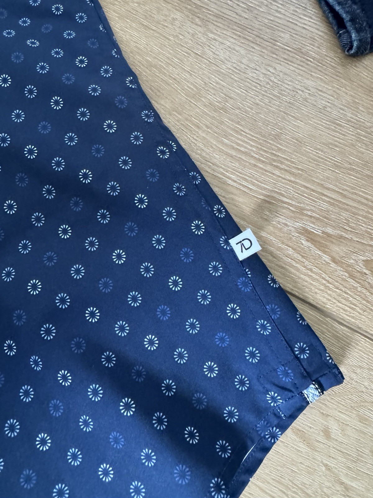 7 Diamonds Men’s Blue Short Sleeve Shirt Button Up Size XXL
