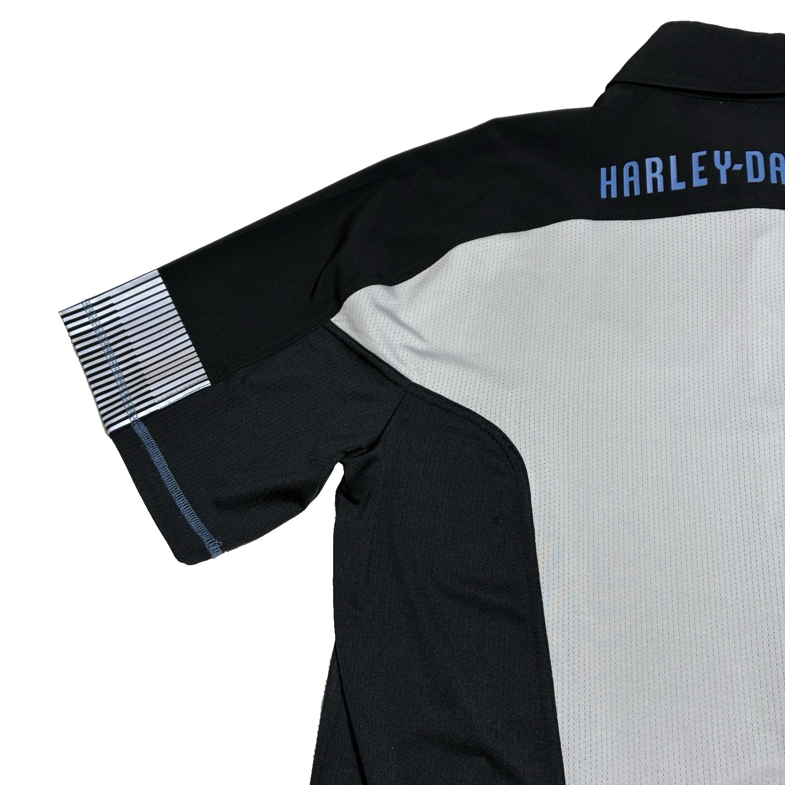 Harley Davidson Genuine MotorClothes Button Down Shirt Large HD Performance NWOT