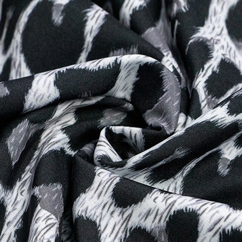 Fashion Mens Leopard Print Lapel Casual Loose Button Slim Long-Sleeve Tops Shirt