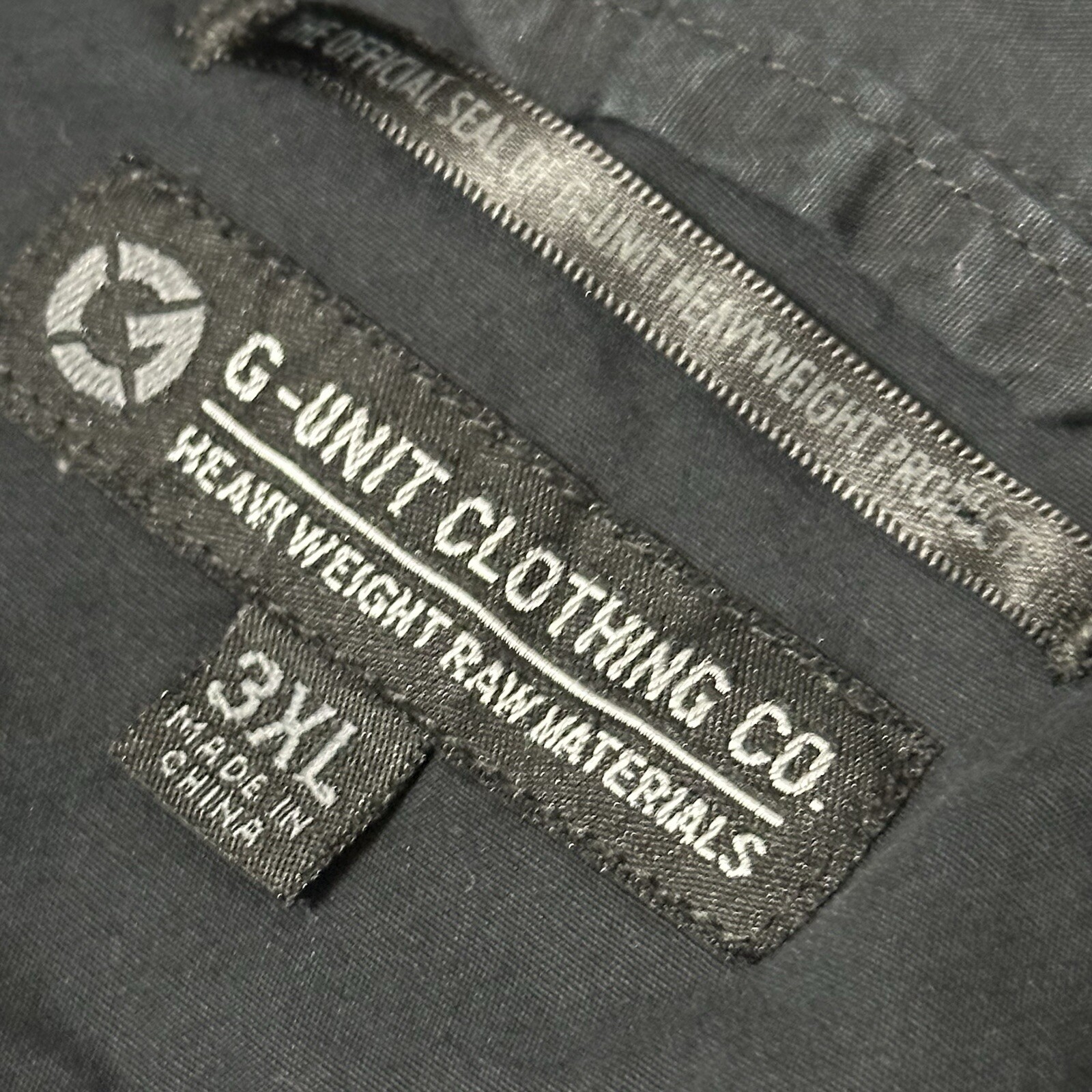 Y2K G-unit Clothing Co Men’s Sz 3XL Button Down Short Sleeve Heavyweight Hip Hop