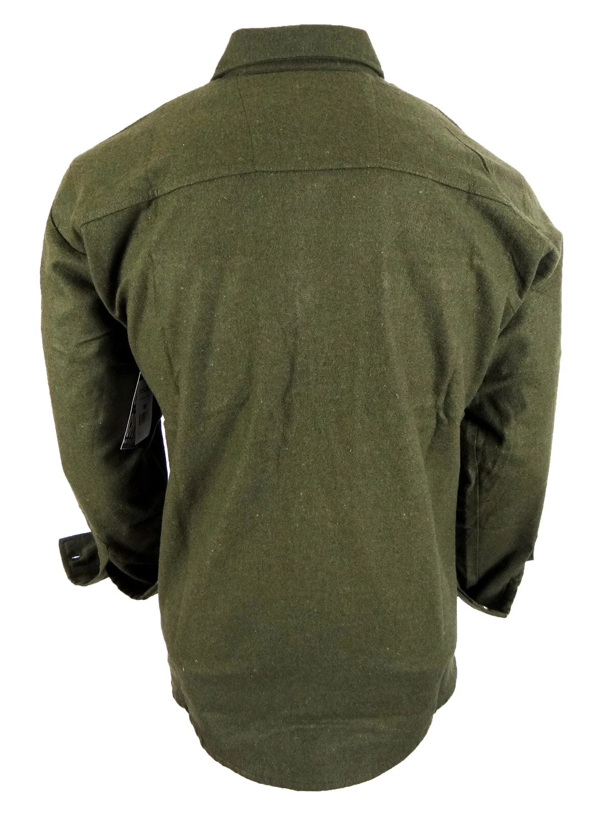 Chamois Shirt Mens Flannel Thick Rugged Work Stretch Button Pocket True Fit