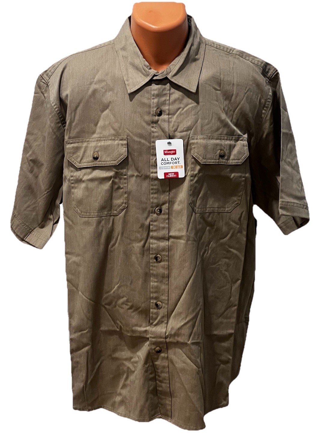 Wrangler Authentics Men’s Short Sleeve Classic Woven Shirt