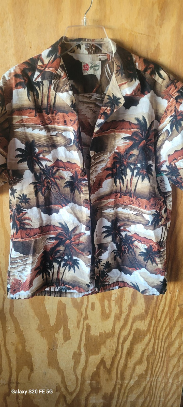Kilo Hattie The Hawaiian Original Men’s Shirt Size Large Pre-owned Smoke Free…