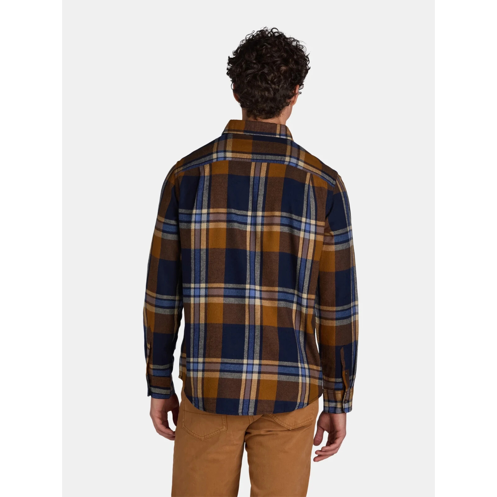 George Men’s Flannel Long Sleeve Button Down Shirt XL, XLT, 2XL, 2XLT, 3XL, 3XLT
