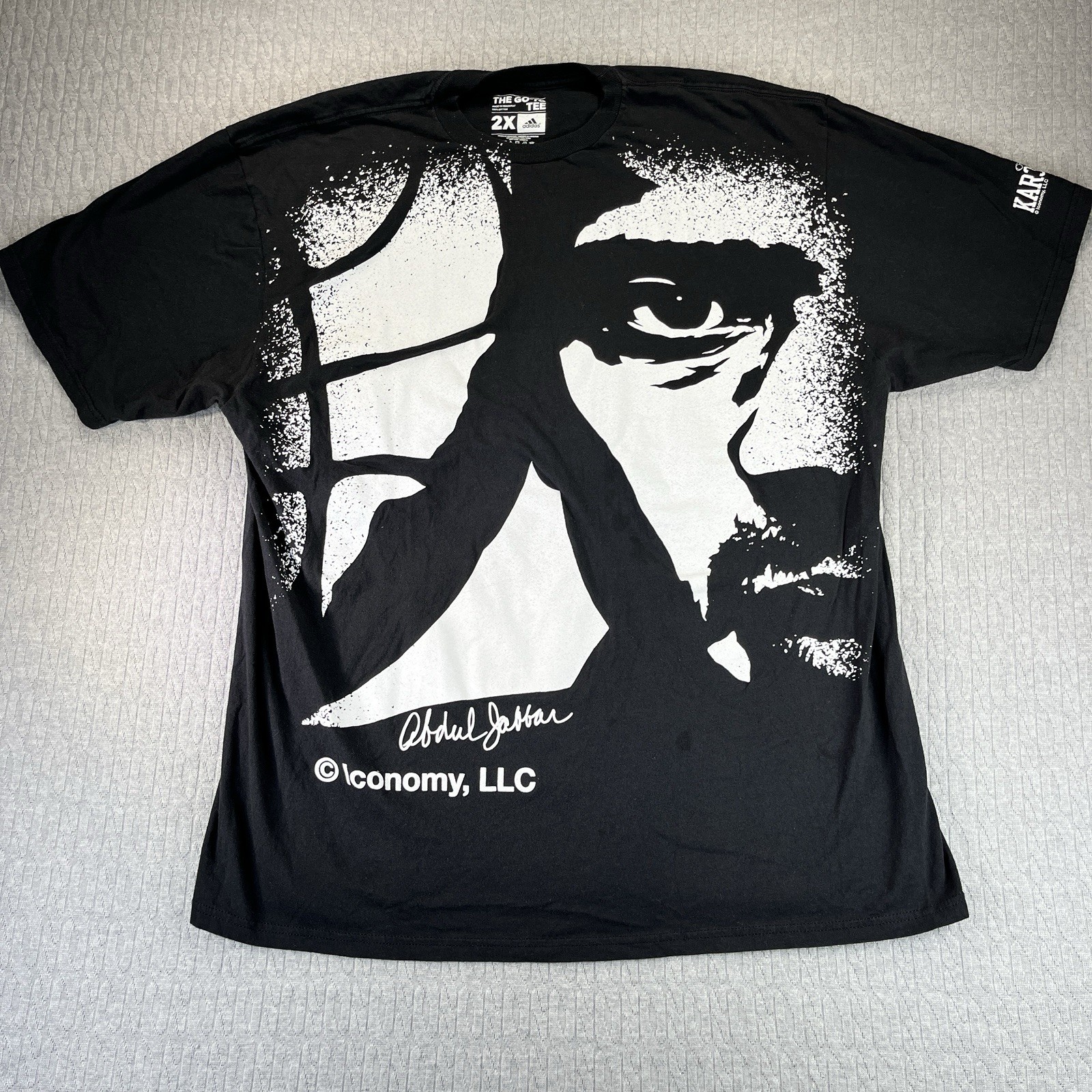 KAREEM ABDUL JABBER Adidas basketball Men’s (2XL) Icomomy, LLC Sports T-shirt