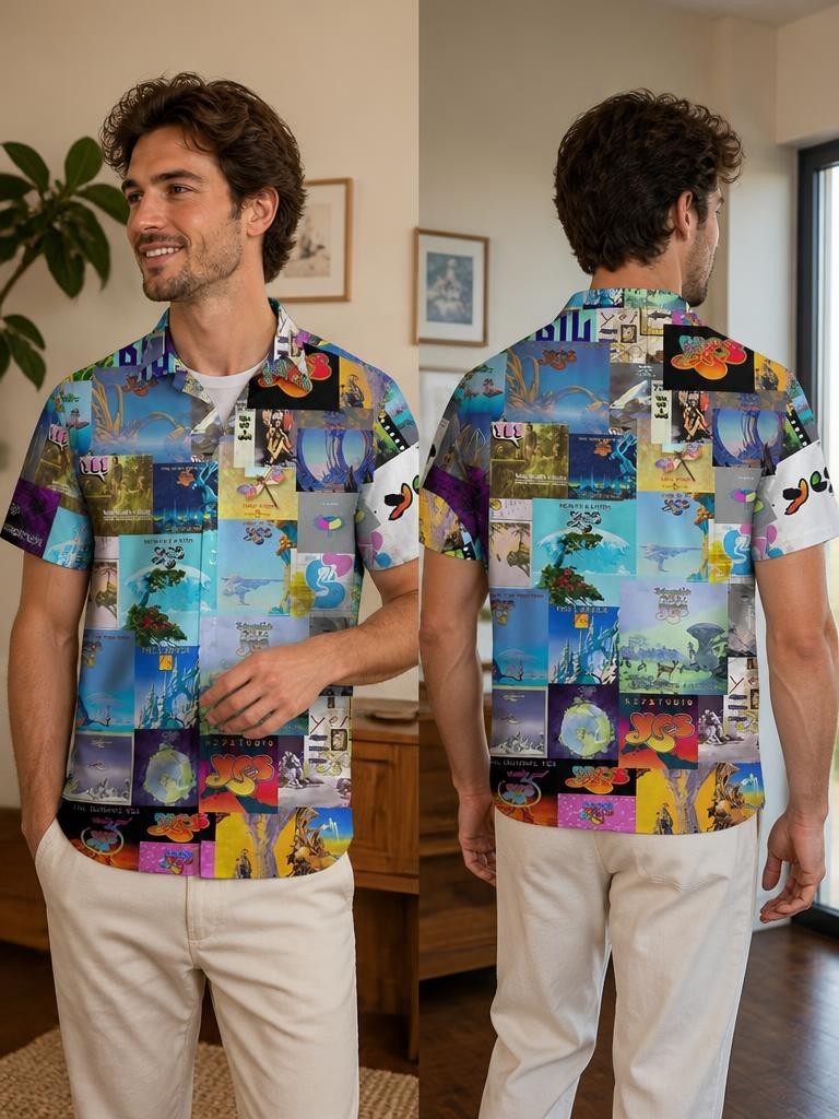 YES Album Collections Hawaiian Shirt Gift