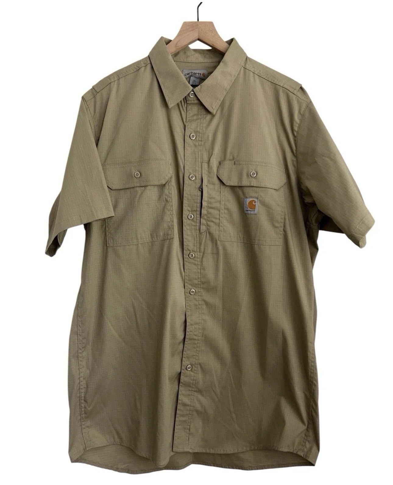 NEW without Tags, Carhartt 396-62 Short Sleeve Work Shirt – Large