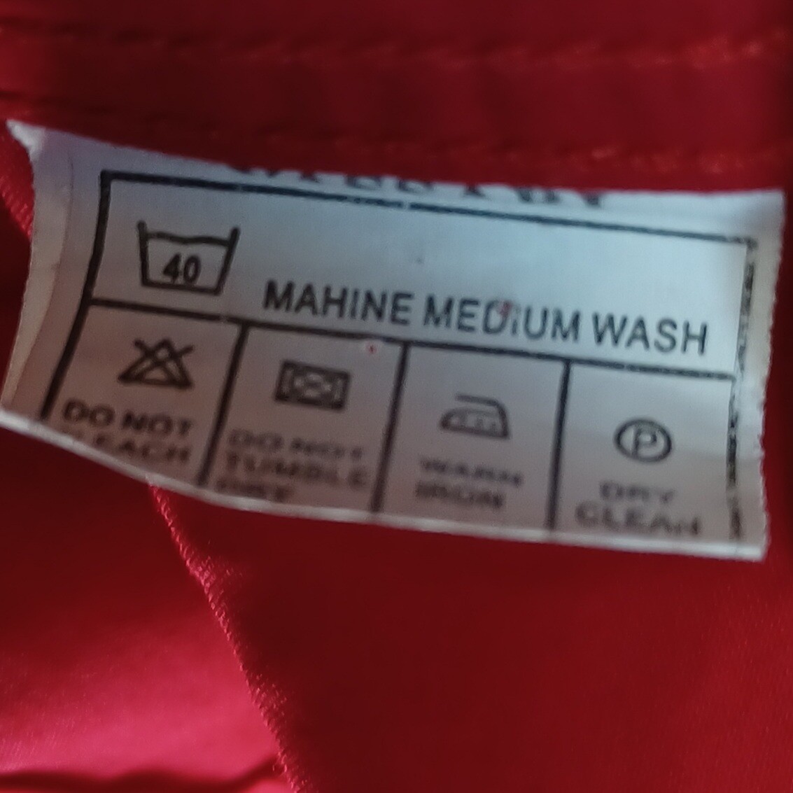 Vassari Los Angeles V Men’s Casual Red Cotton Shirt Long Sleeve Sz.XXL