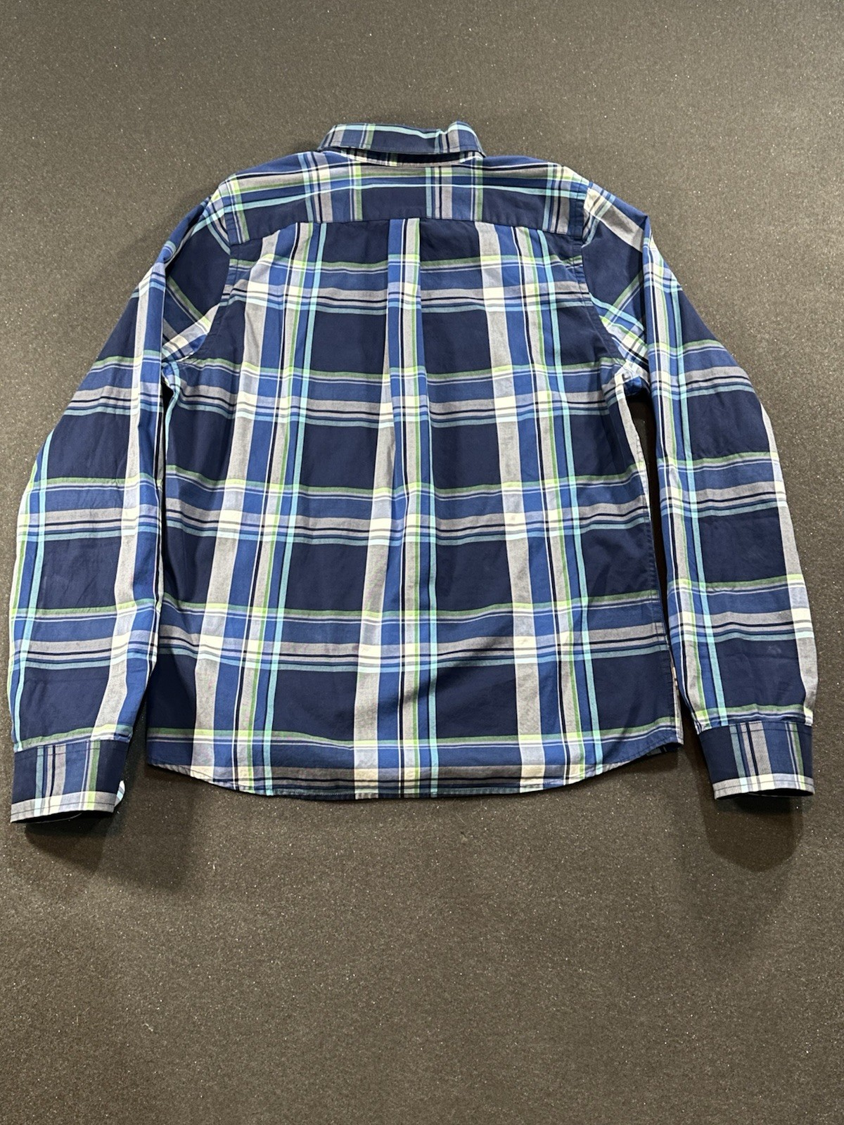 abercrombie fitch Plaid Button Down Long Sleeve Shirt