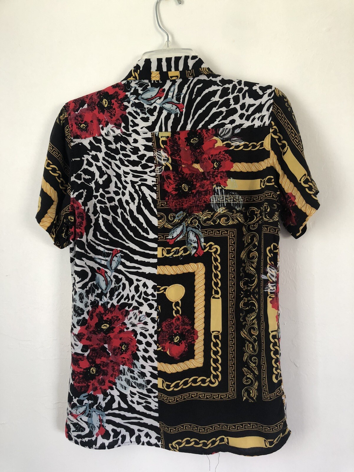 Reason Very cute printed men’s shirt for many occasions size S(D)
