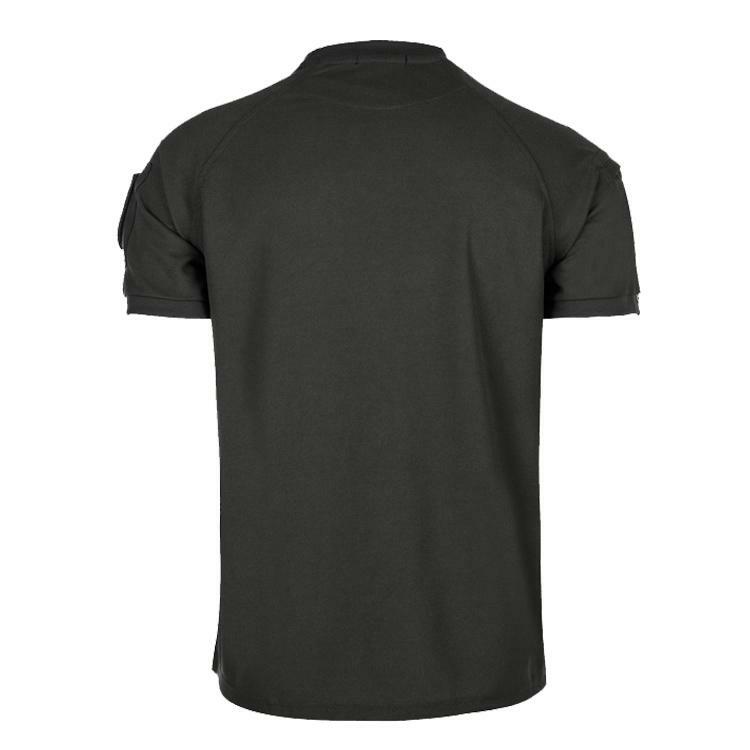 Men’s Short Sleeve Tactical Polo T-Shirt Quick Dry Combat Team Work Casual Shirt