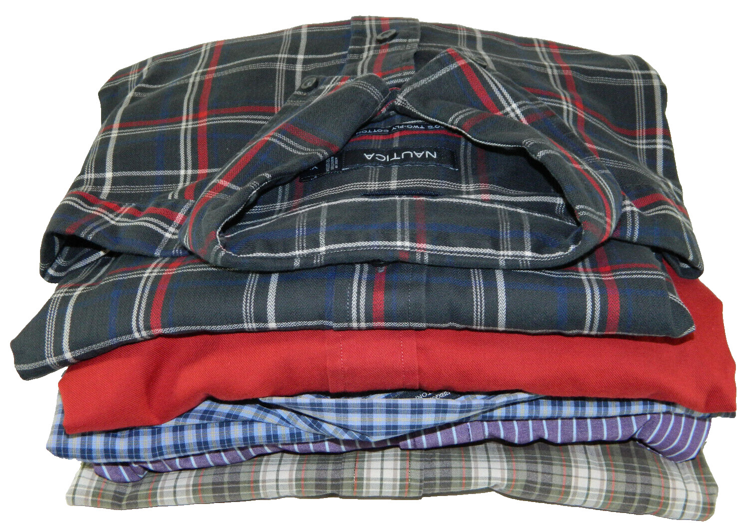 Seller’s Lot 5 Men’s Shirts Nautica All Tag Size XL Extra Large