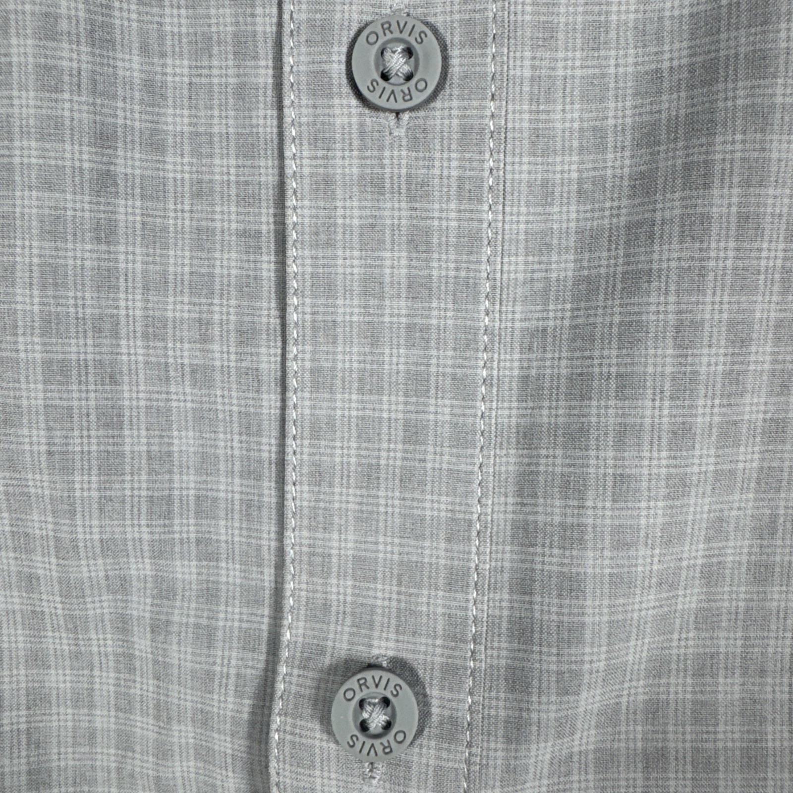 Orvis Men’s Grey Size XXL Short Sleeve Woven Tech Shirt