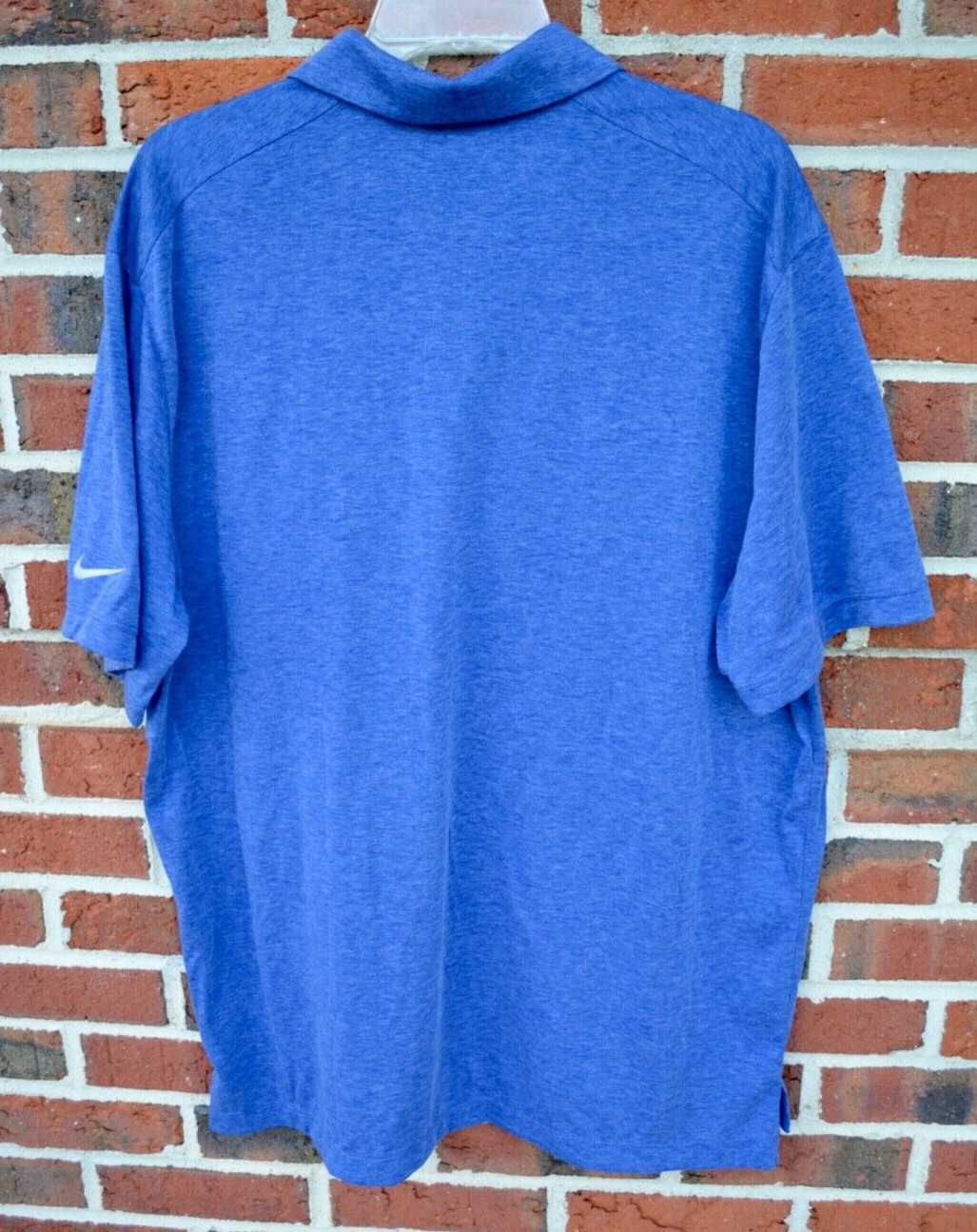 Nike Golf Men’s XL Tour Performance Strike Print Polo Blue 685731-455