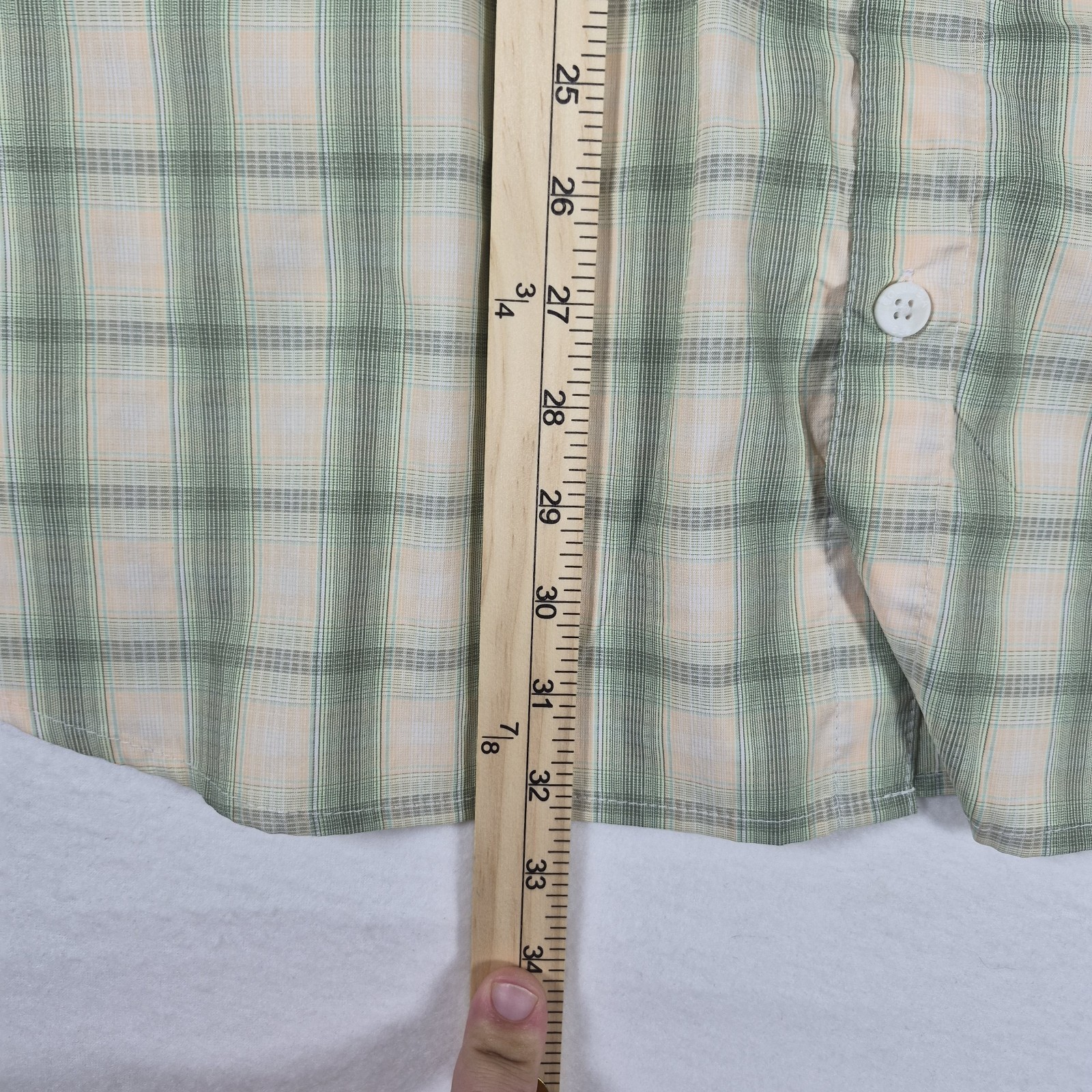 Columbia PFG Fishing Shirt Men’s 2XL Short Sleeve Button Down Plaid Omni-Shade