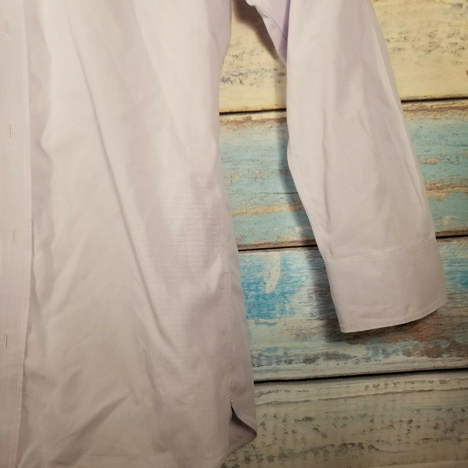 Bonobos 15/32 Slim Fit Wrinkle Free Purple Long Sleeves 100% Cotton USA Seller
