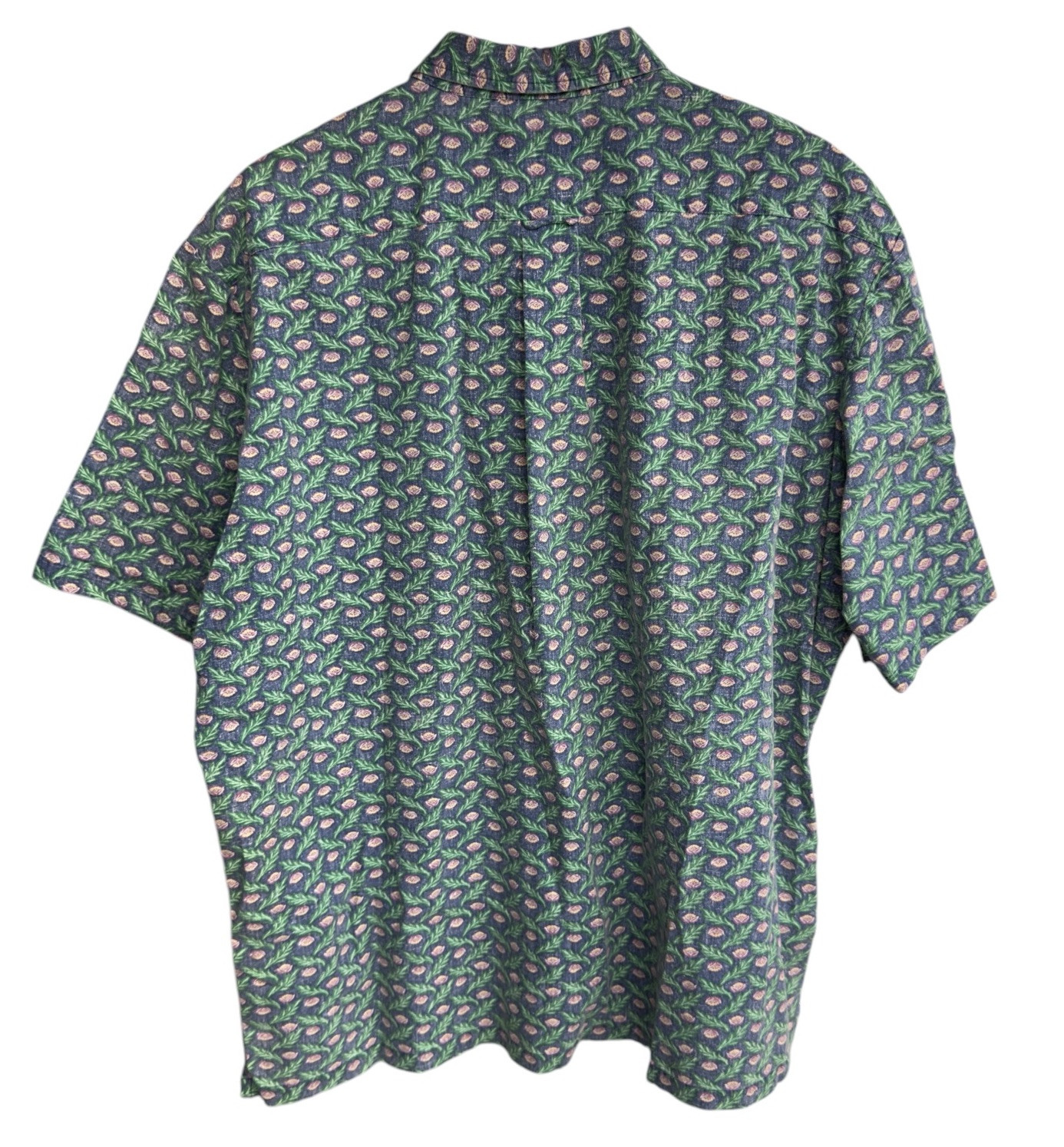Tori Richard Vtg 70s Men’s 2XL Button Front Multicolor Floral Hawaiian Shirt USA