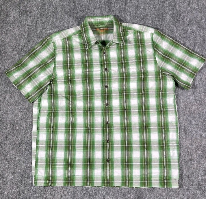 5.11 Tactical Classic Covert Shirt Men Lg Short Sleeve Snaps Plaid Work Shirt