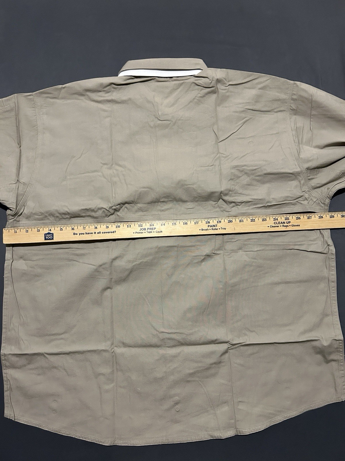 5.11 Tactical Series Shirt Mens 2XL XXL Khaki Long Sleeve Canvas Style 72157